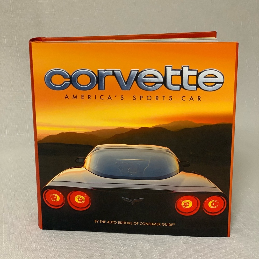 Vintage CORVETTE America's Sports Car Book Consumer Guide Hardcover 1990 Collect
